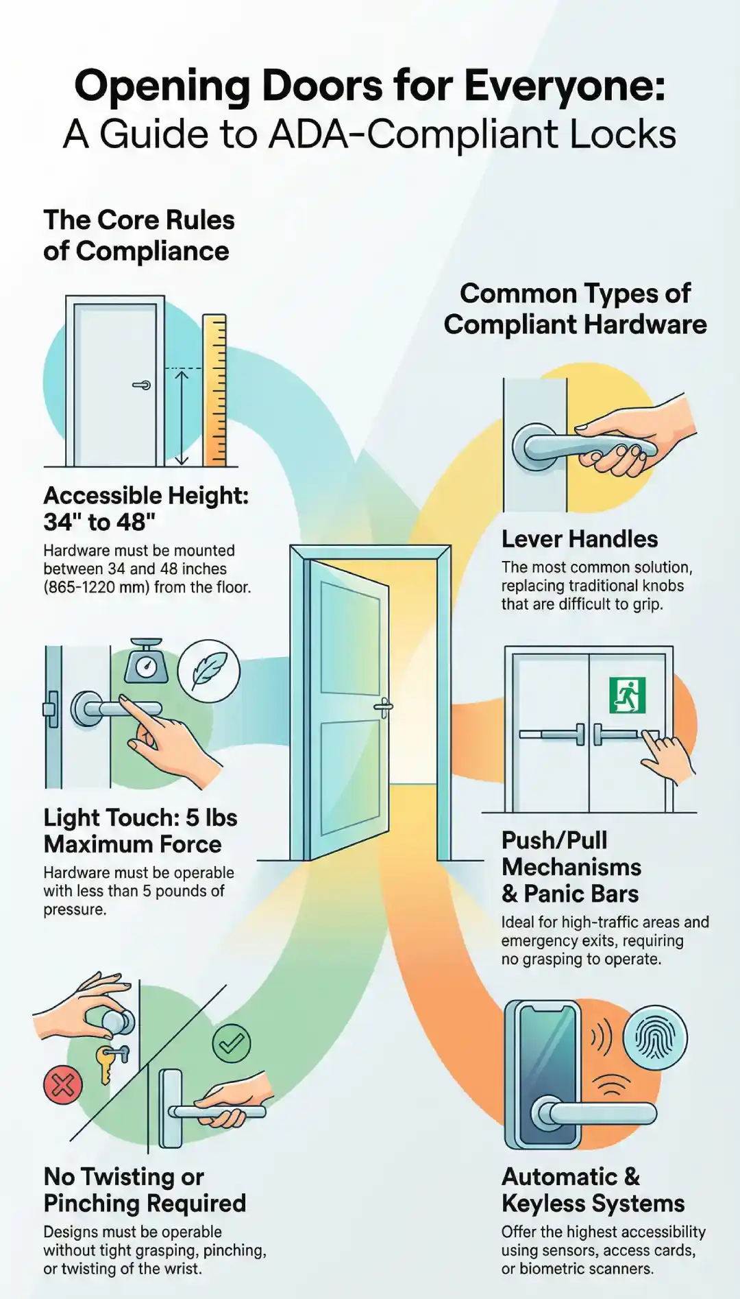 How to Choose Best ADA Compliant Locks for Your Building